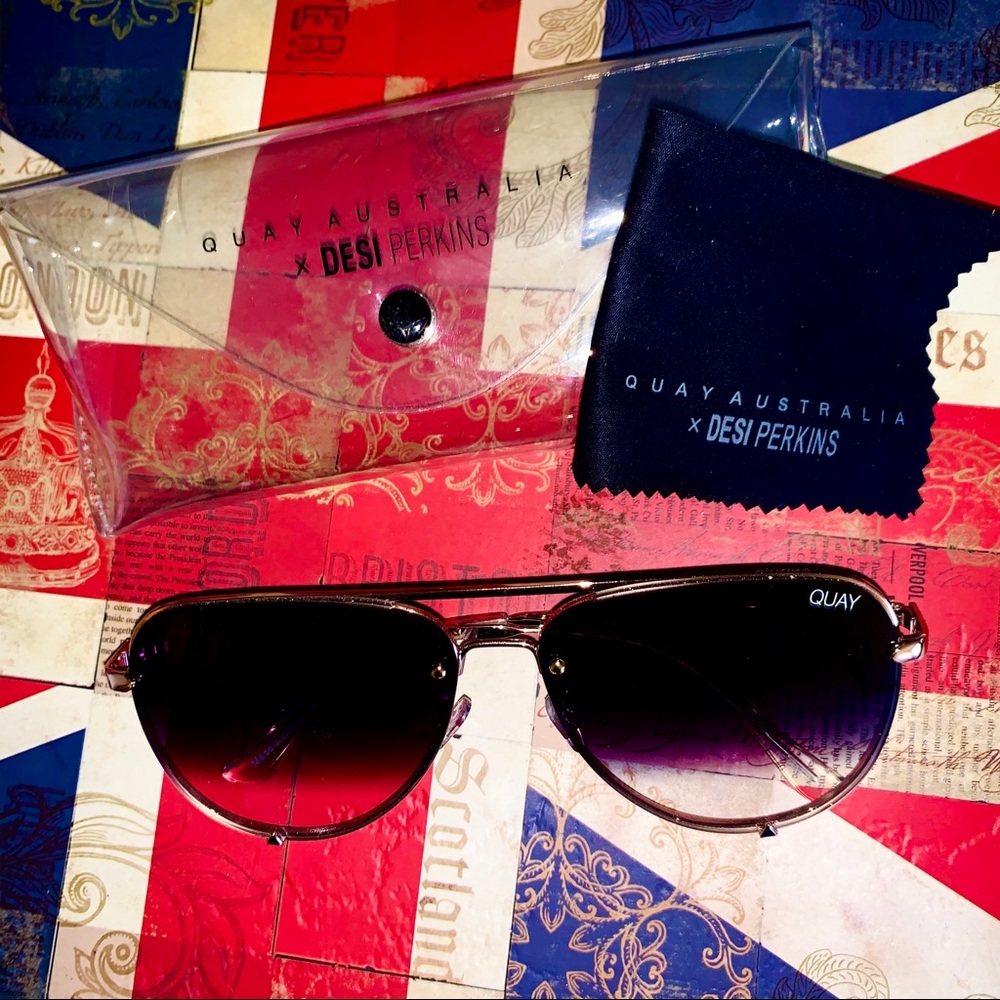 QUAYxDesi Perkins High Key Regular black fade 🤩